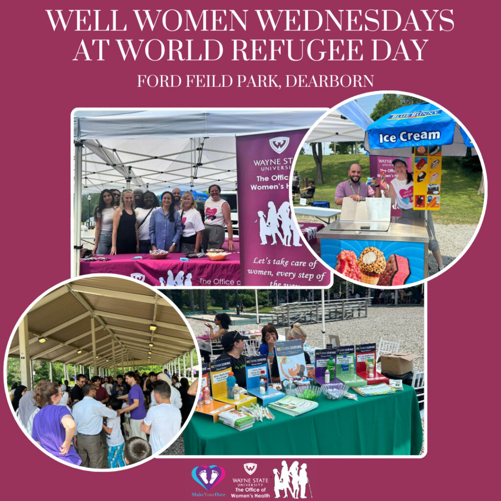 June 21, 2024 Well Woman Wednesday at World Refugee Day!