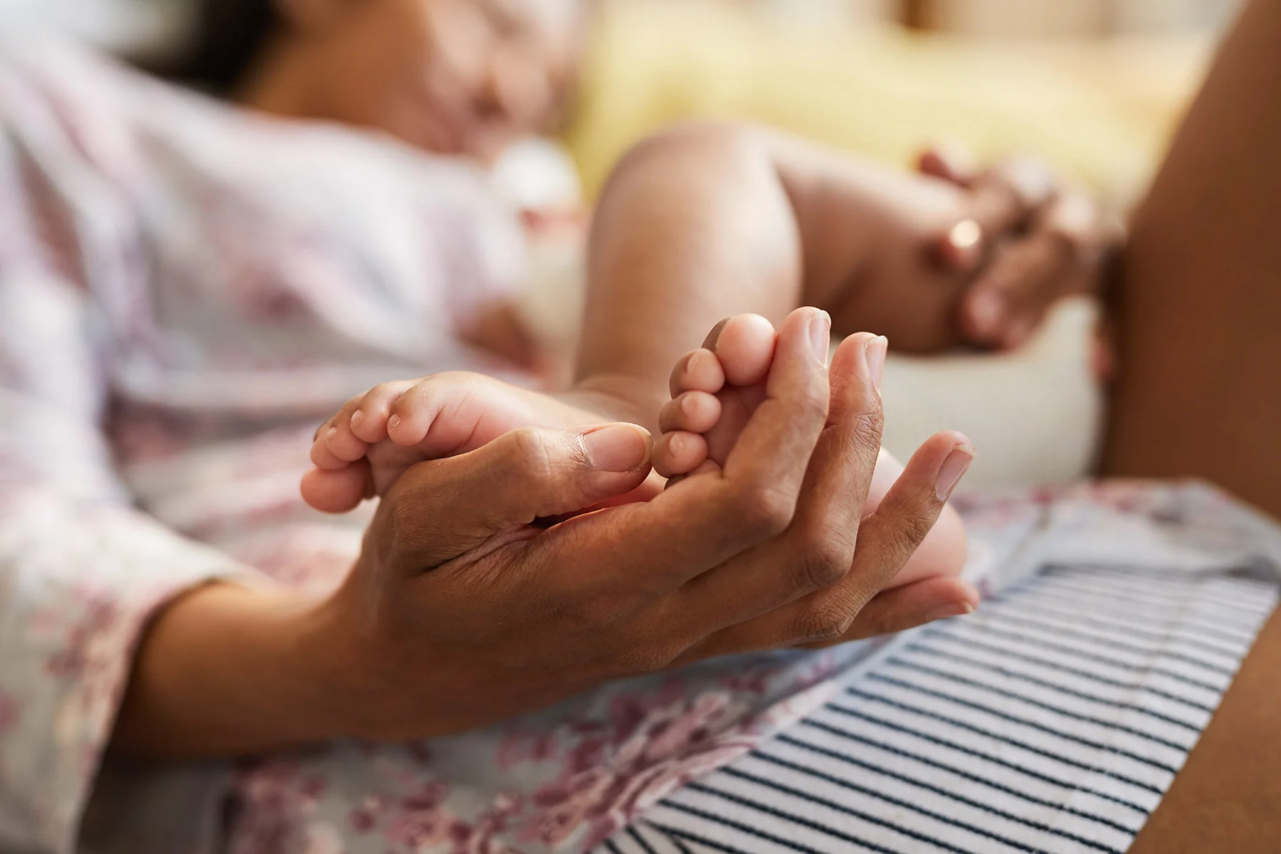 Mom and baby for Office of Women's Health